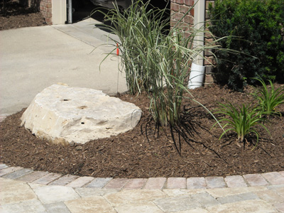 Troy Michigan Paver Walkway and Plantings